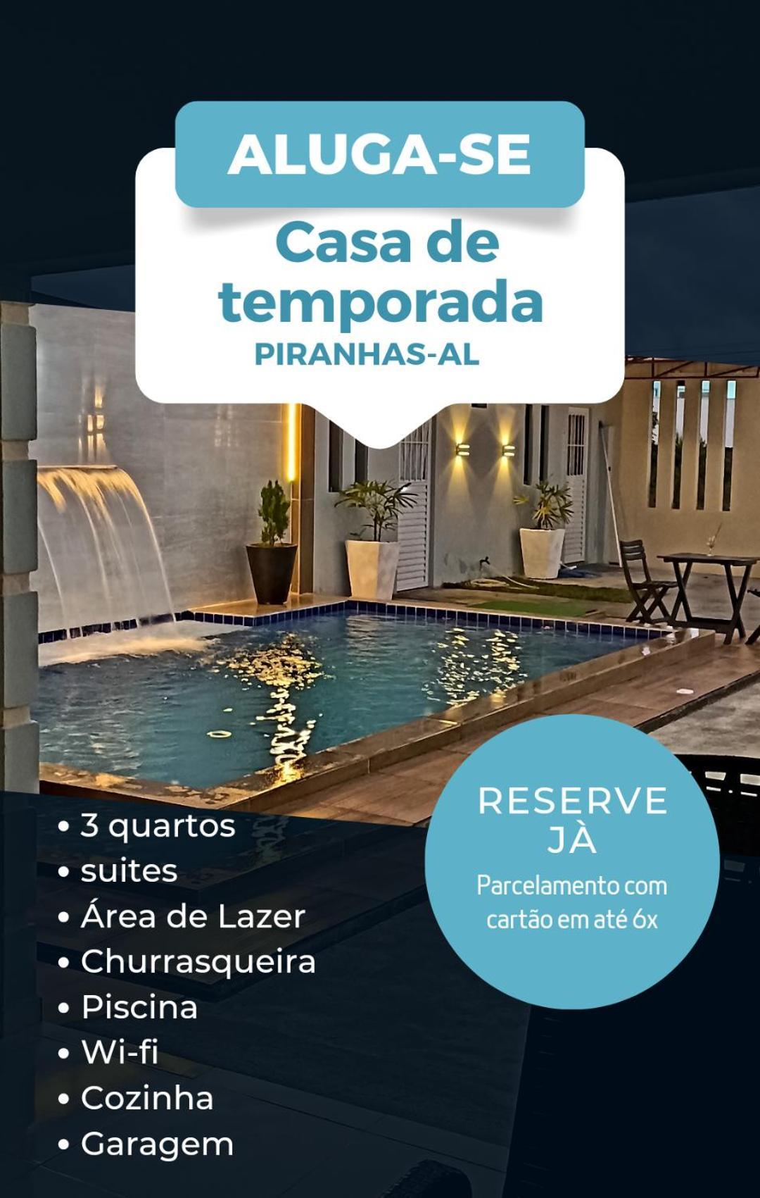 Casa Jardim Para Temporada Em Piranhas-Alagoas エクステリア 写真